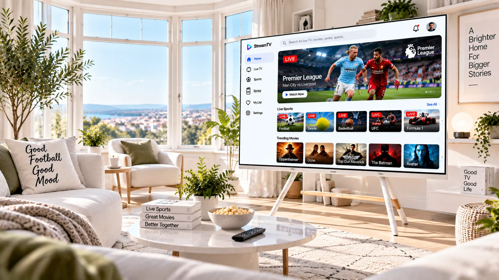 TiviMate-Einrichtungsassistent auf dem Fire TV Stick: Eingabe von Server-URL, Benutzername und Passwort für Xtream Codes API